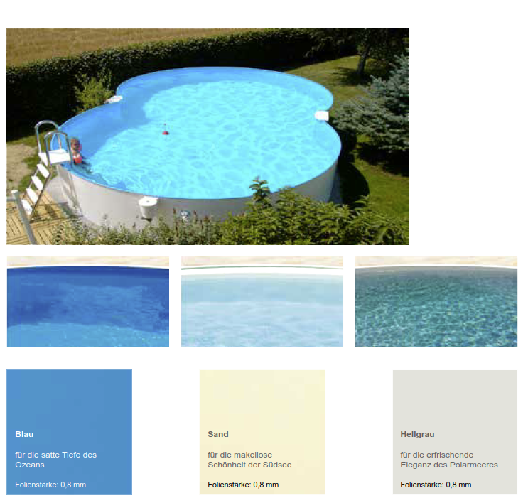 Achtformbecken Elba style Achtformbecken Elba style